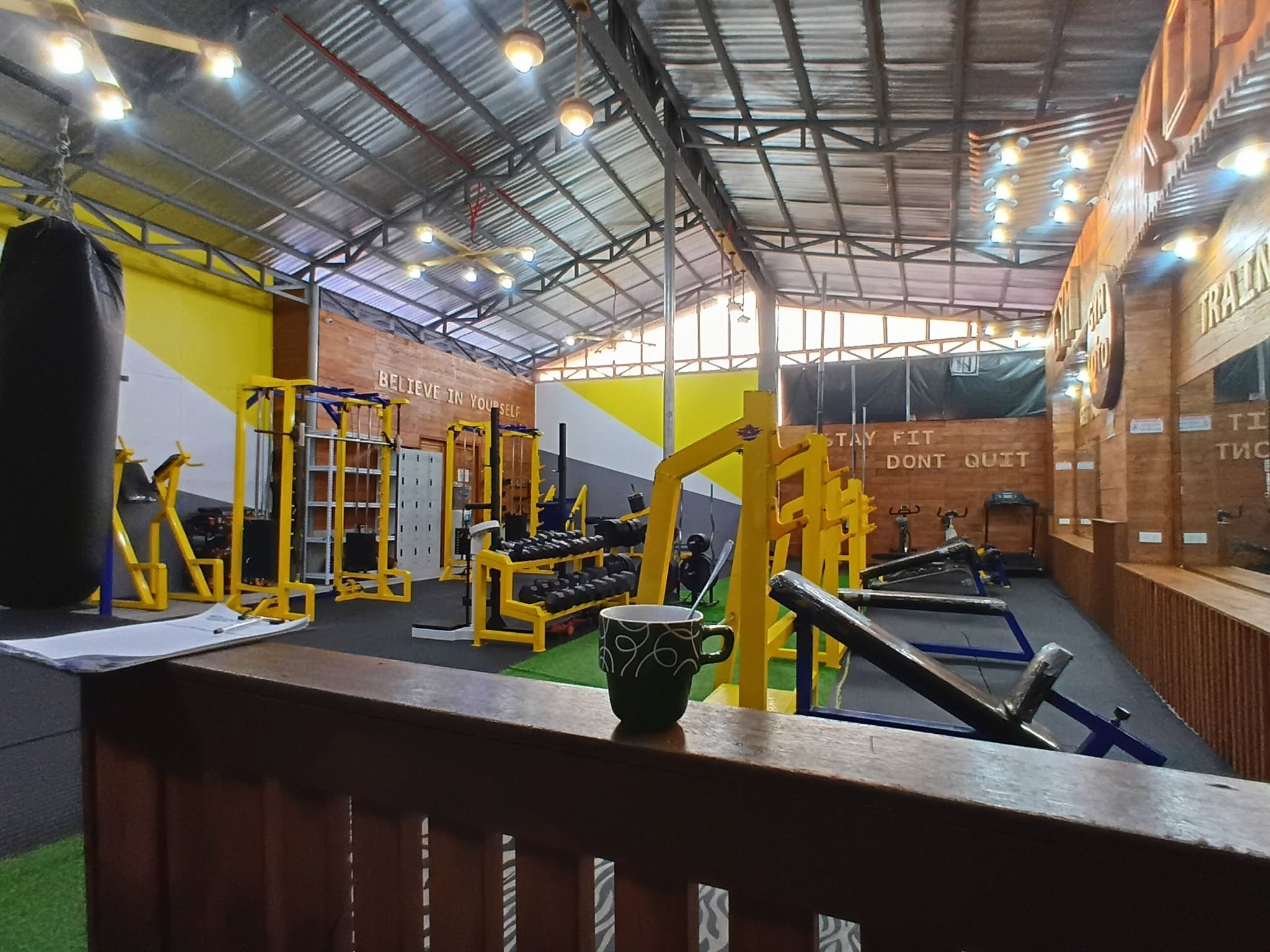 Bright and clean Gym KoTo interior