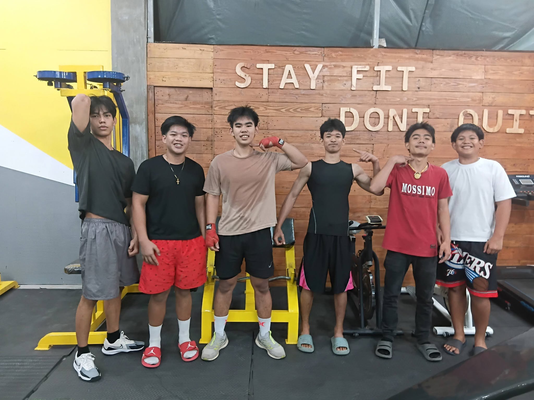 Young Gym KoTo members smiling together